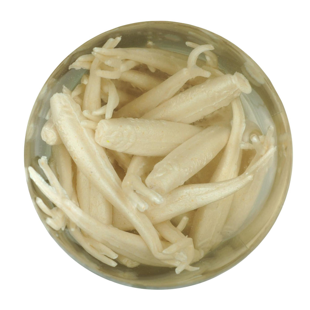 Gulp! Alive! Minnow Soft Bait - 1" Length, Luma Glow