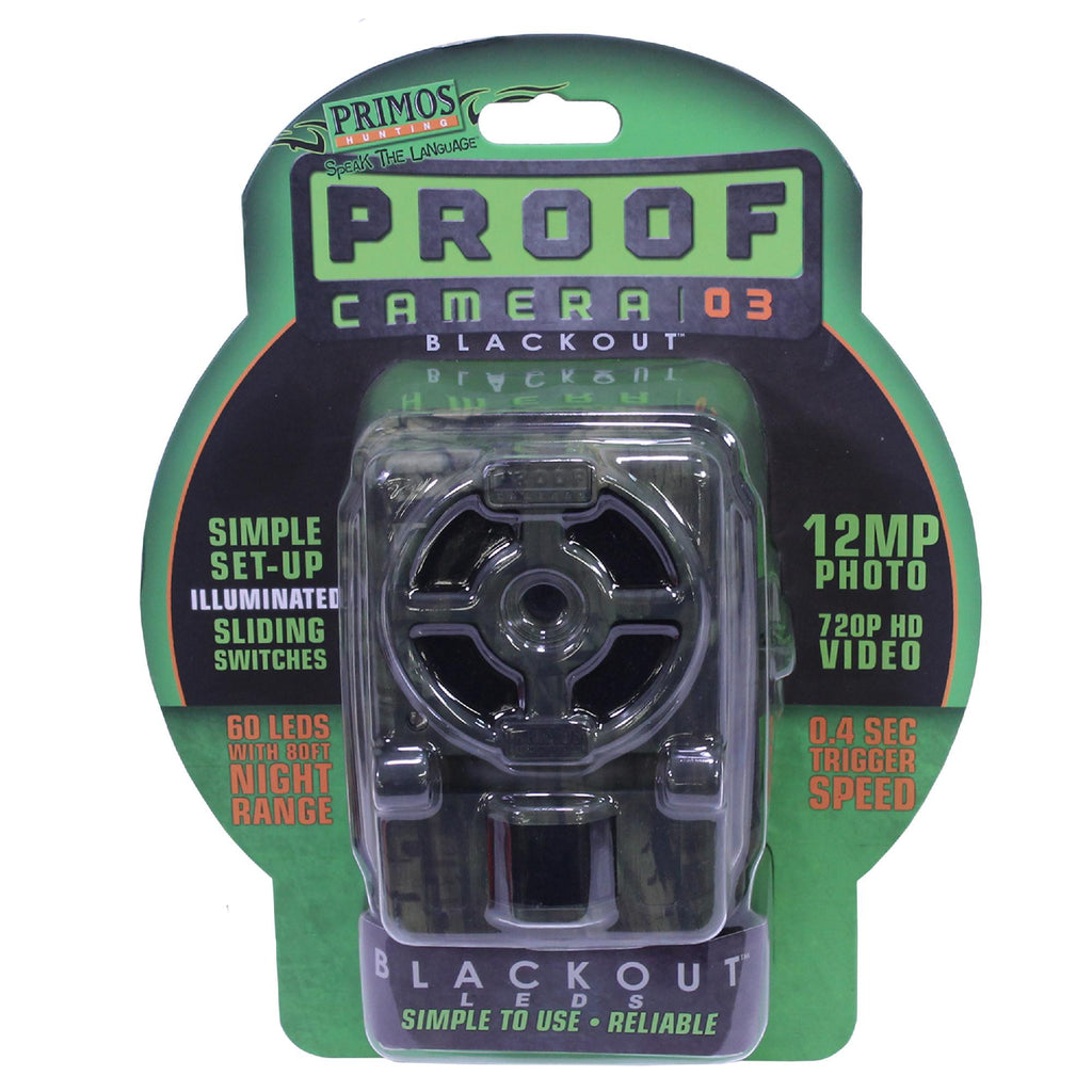 Proof Cam - 03, HD Black Flash Infrared Game Camera, 12 MP, Truth, Camouflage