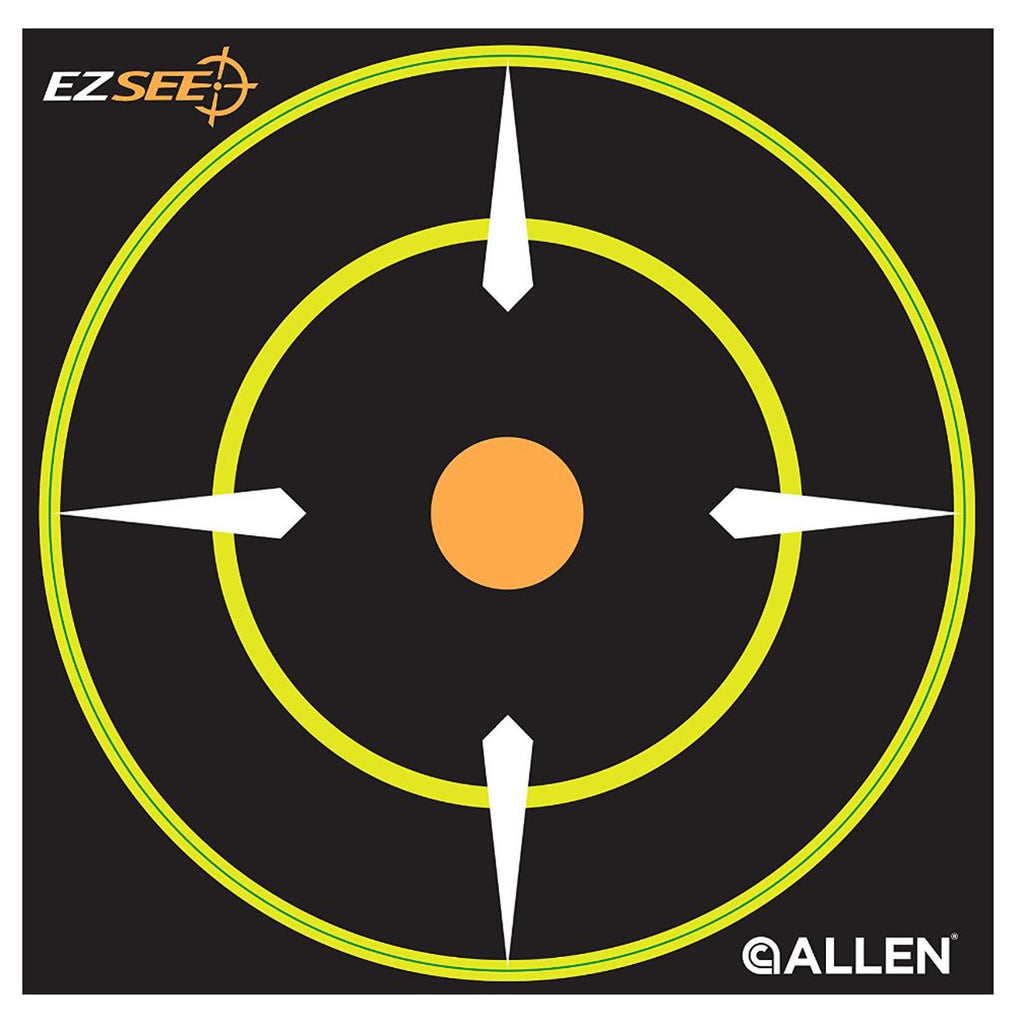 EZ Aim Targets - - (6" x 6") Splash Bullseye Style, Per 12