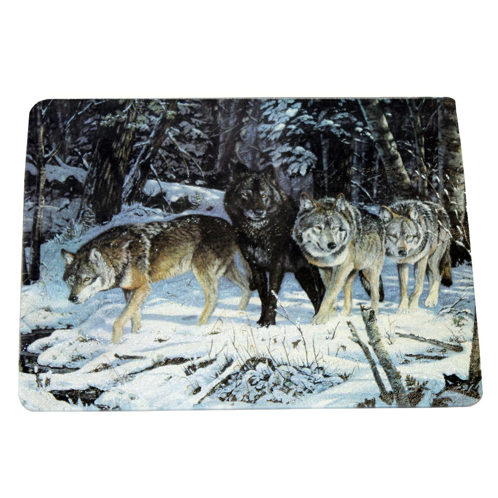 Cutting Board - Wolf, Size 12" x 16"