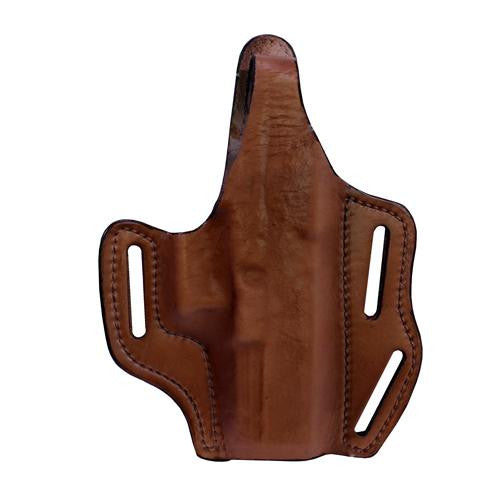 Multi Purpose Pancake Leather Holster - Glock 20-21, Brown, Right Hand