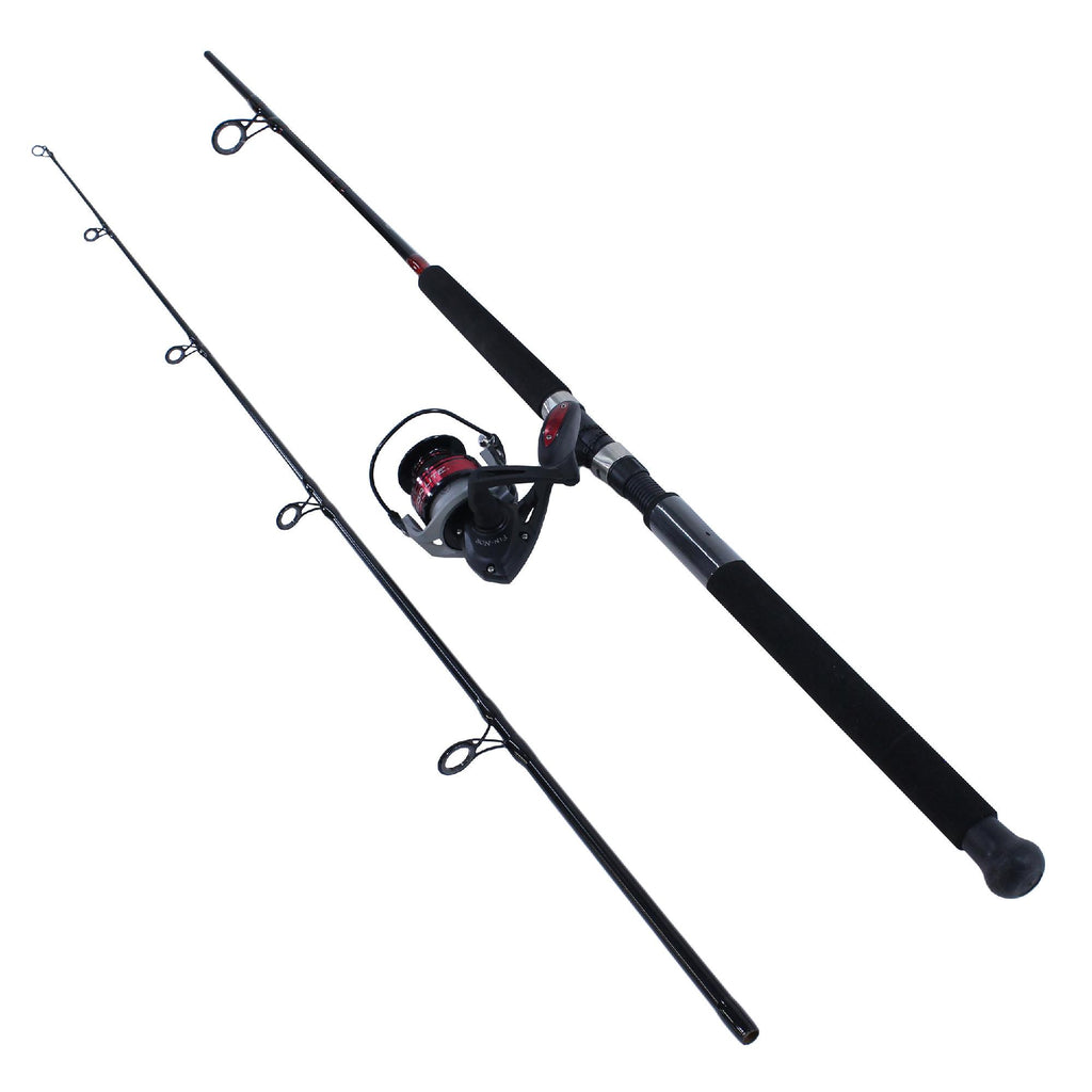 Mega Lite Inshore Combo - 7', 2 Piece, Medium, 5.2 Gear Ratio, 5 Bearings, Medium, Spinning