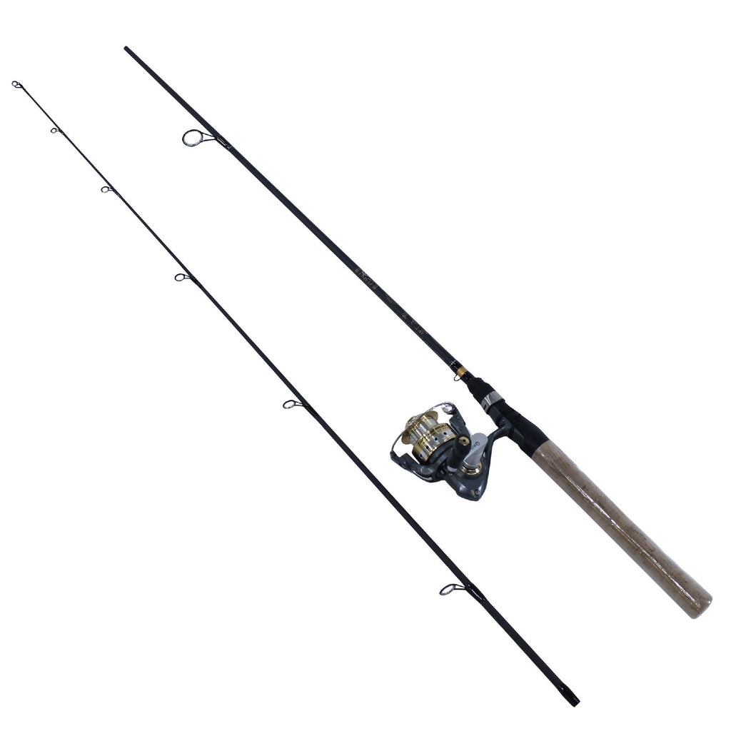 Strategy Combo - 6'6", 2 Piece, Medium, IM7 Graphite, 5.2:1 Ratio, 8 Bearing, Spinning