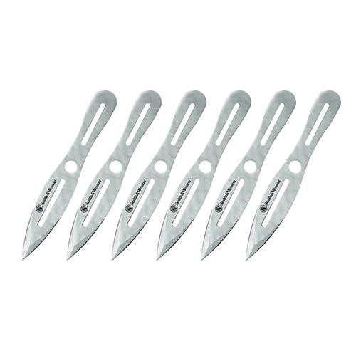 Throwing Knives - - 6 Piece, 8", Includes Sheath, Clam