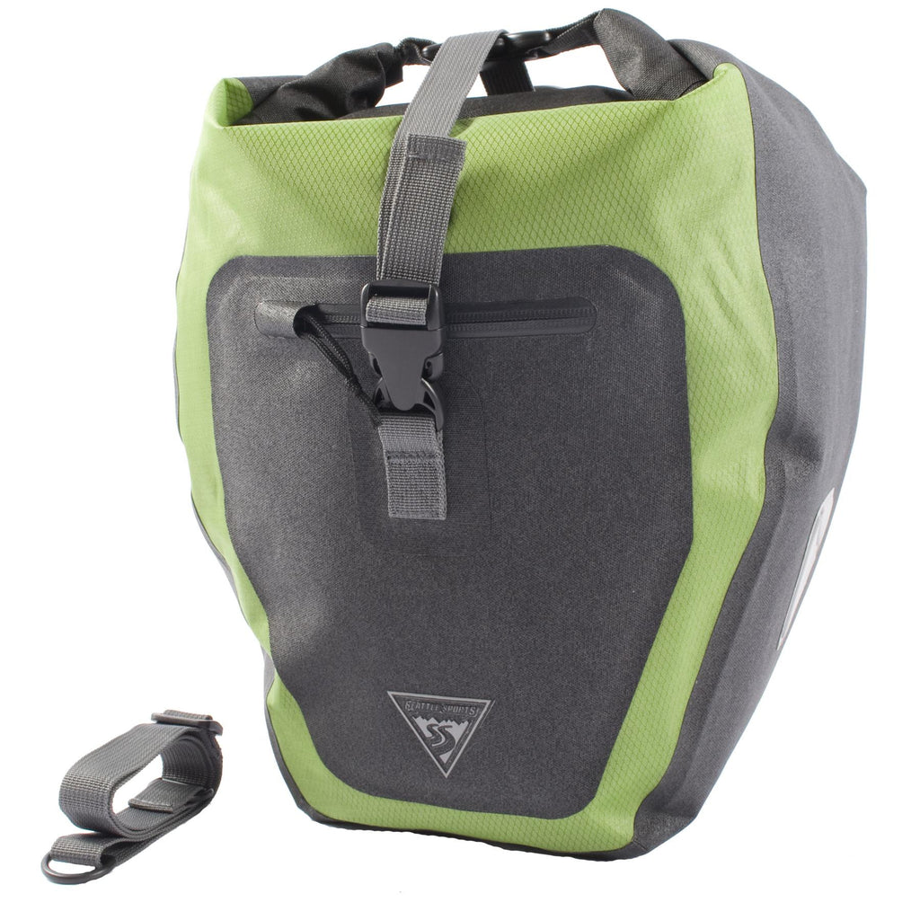 Rain Rider Pannier Green