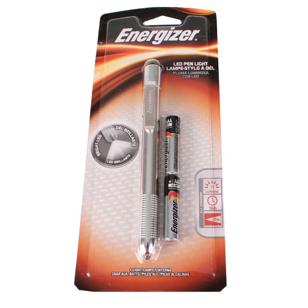 LED Pen Light 11 Lumens Al Case 2 AAA