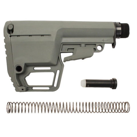 Battlelink Utility Stock Commercial w-Tube - Foliage Green