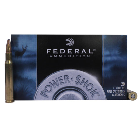 30-06 Springfield - Power-Shok, 180 Grains, Soft Point, Per 20