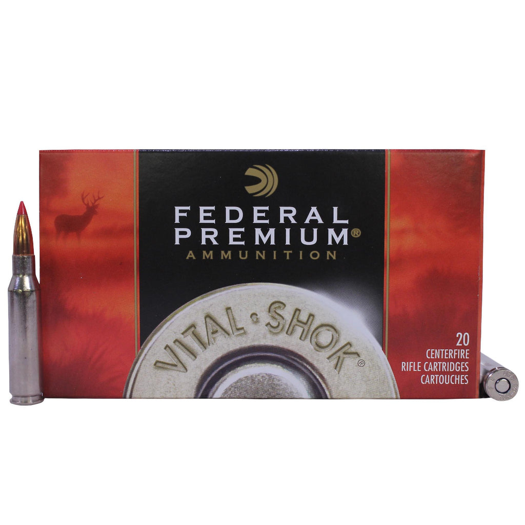 7mm-08 Remington - Premium Vital-Shok, 140 Grains, Nosler Ballistic Tip, Per 20