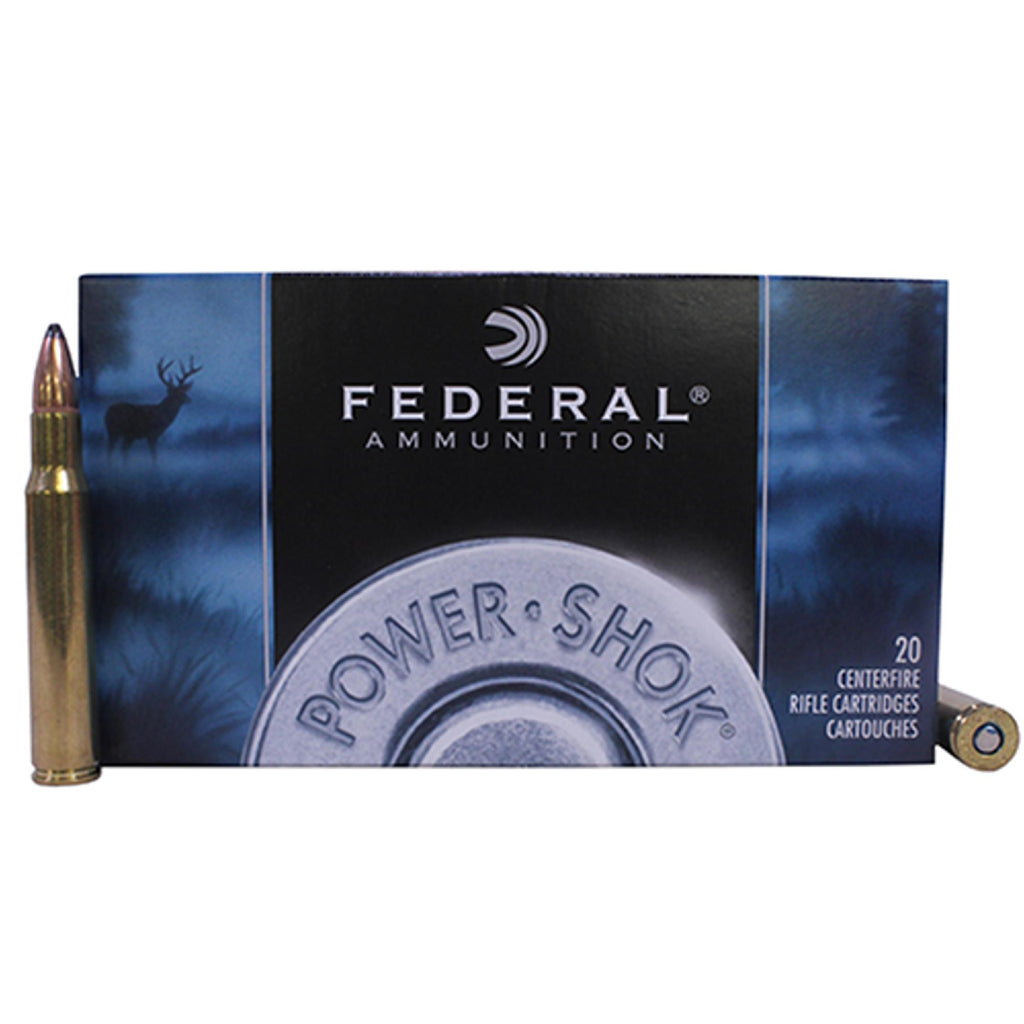 30-06 Springfield - Power-Shok, 125 Grains, Speer Hot-Cor Soft Point, Per 20