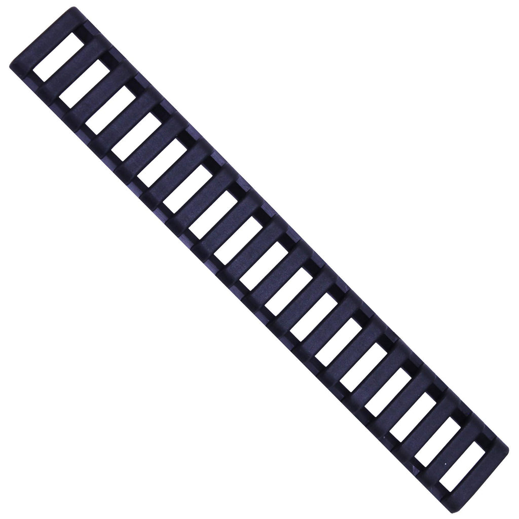 18 Slot Ladder Low Pro Rail Covers - Black, Per 3