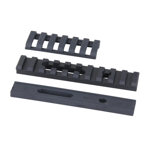 Aluminum UMP Rail - 10 Slot w Reduced Adapter Base