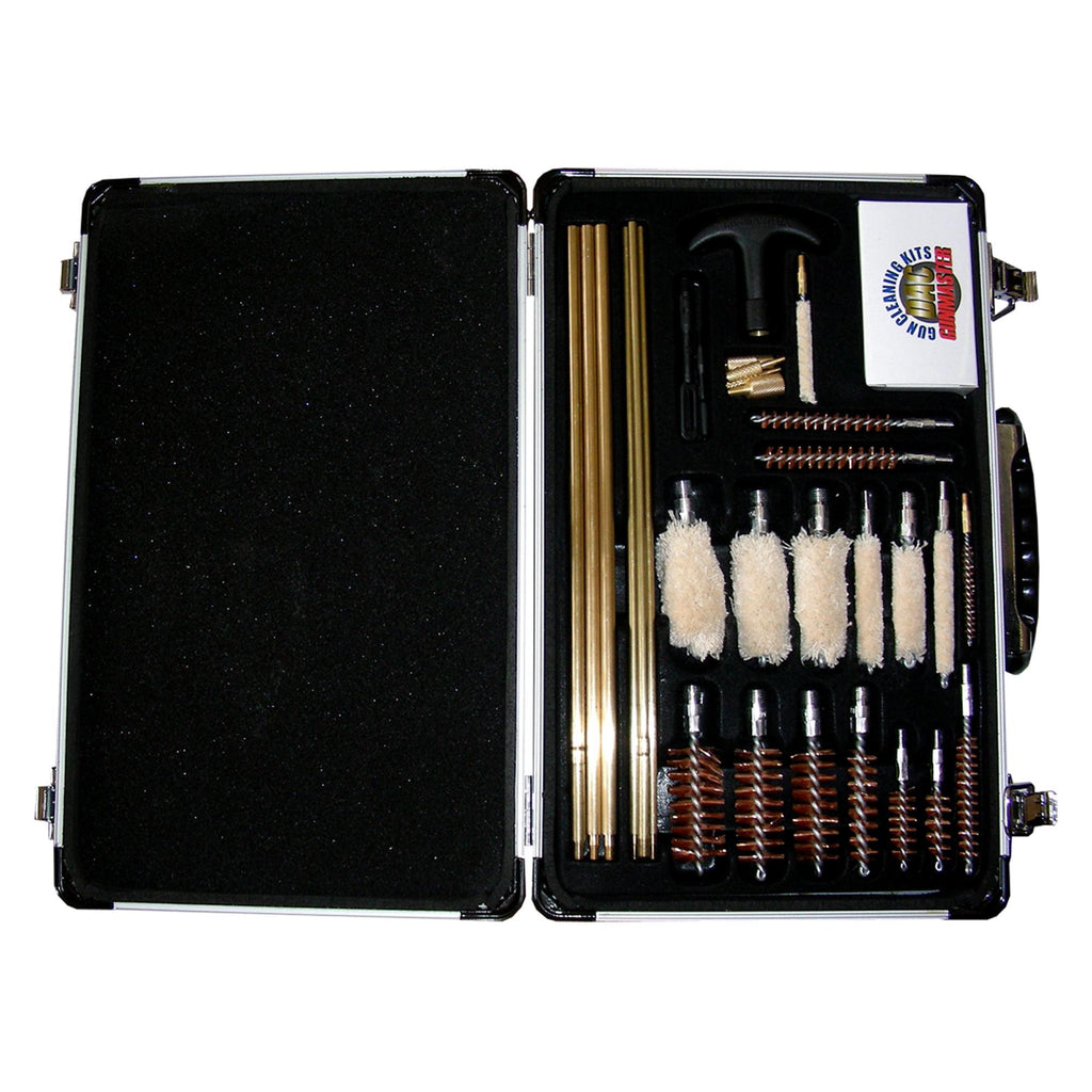 35 Piece Deluxe Universal Gun Cleaning Kit - Aluminum Case