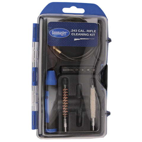 12 Piece Rifle Cleaning Kit - 243 Caliber