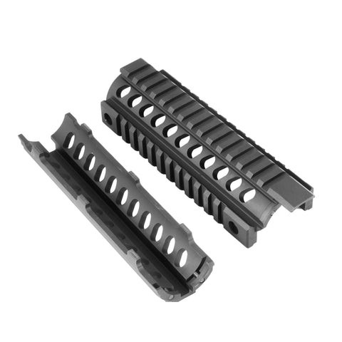 Tekko Metal AR15 7" Carbine Drop-In Rail System - Black