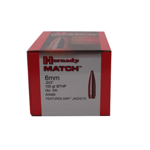 6mm Bullets - 105gr BTHP Match (Per 500)