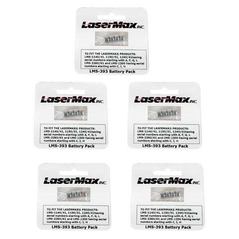 Multi-Pack(5 Pack) Silver Oxide Batteries - Glock