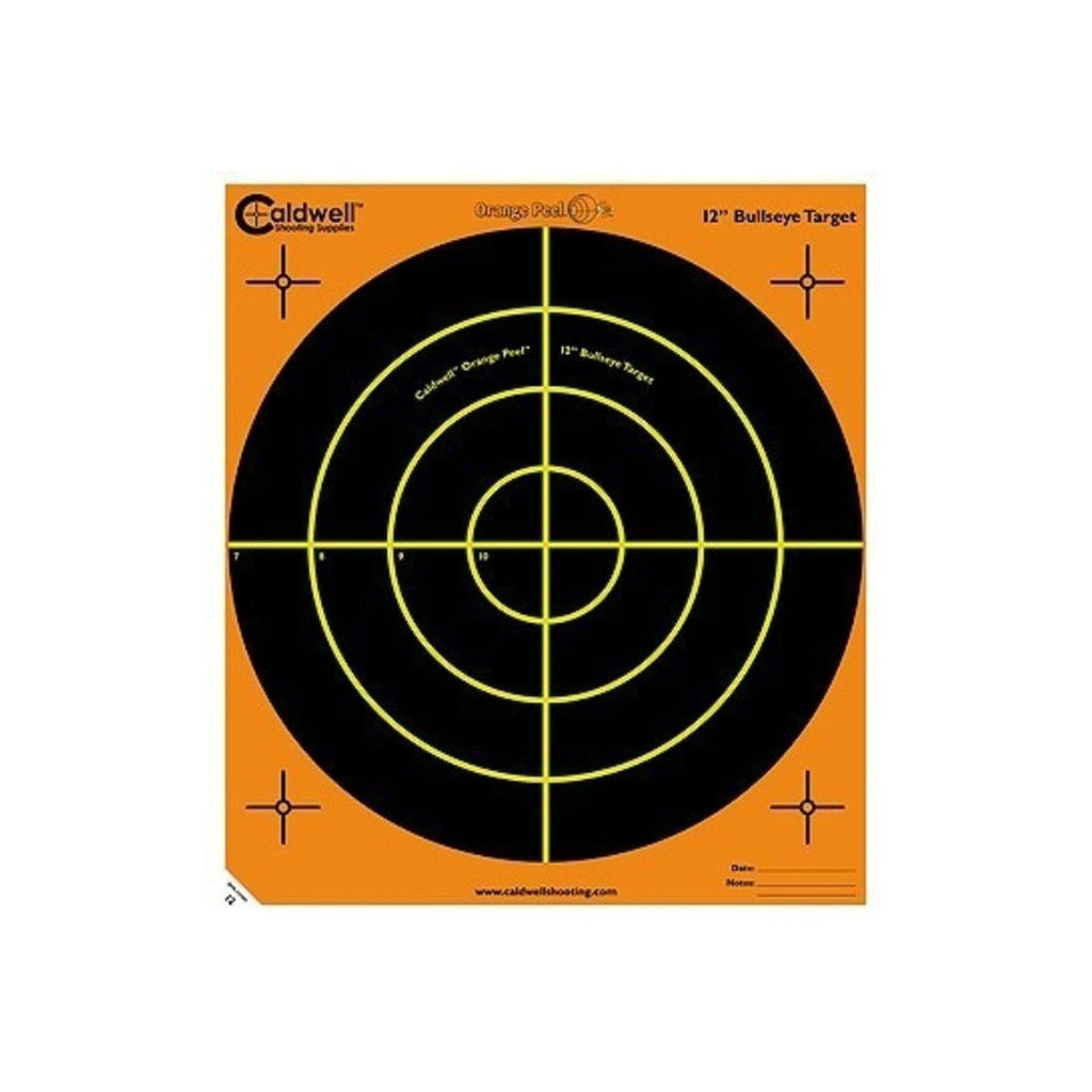 Orange Peel 12" Bulls-Eye - 5 Sheets