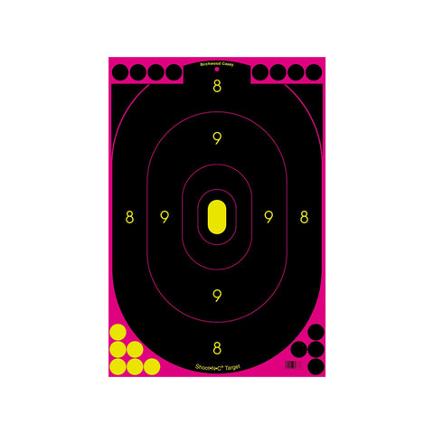 Shoot-N-C Targets: Silhouette - 12" x 18" (Pink)