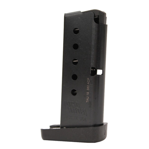 TCP .380 ACP Magazine - 6 Round, Blue Steel