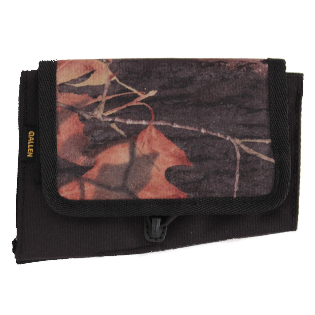 Buttstock Shell Holder - - with Cover, Breakup Camo