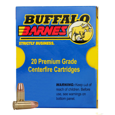 9mm +P Barnes TAC-XP (Per 20) - 95 Gr