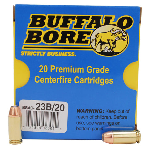 Heavy 40 S&W +P - 180 Gr JHP (Per 20)