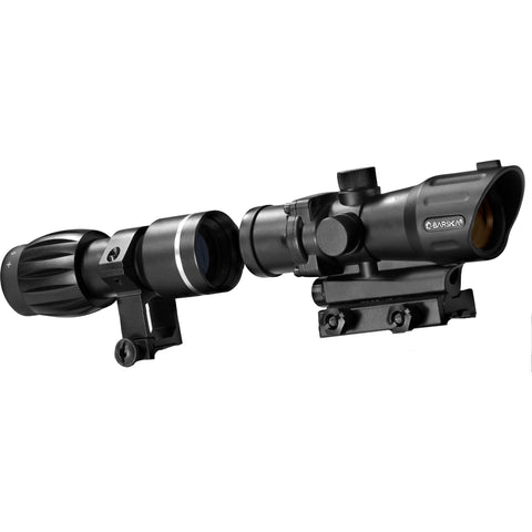 Tactical Red Dot Scope - - Electro Sight 1x30mm, Illuminated, M16 with 3X Magnifier