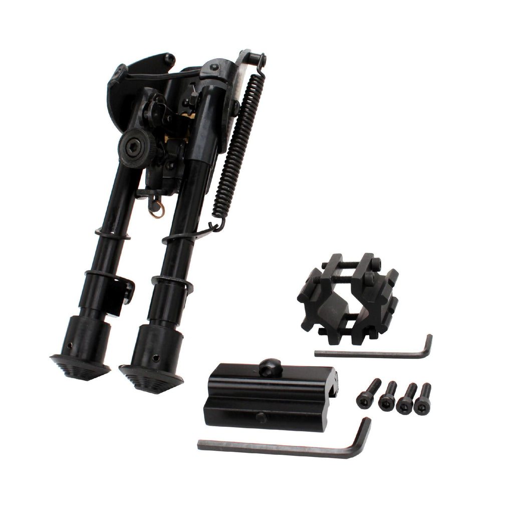 Bipod - Precision Grade, Compact w-3 Adapters