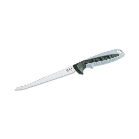 Clearwater Fillet - 6" Fixed Blade, 12C27Mod Sandvik, Gray Nylon Handle, Boxed