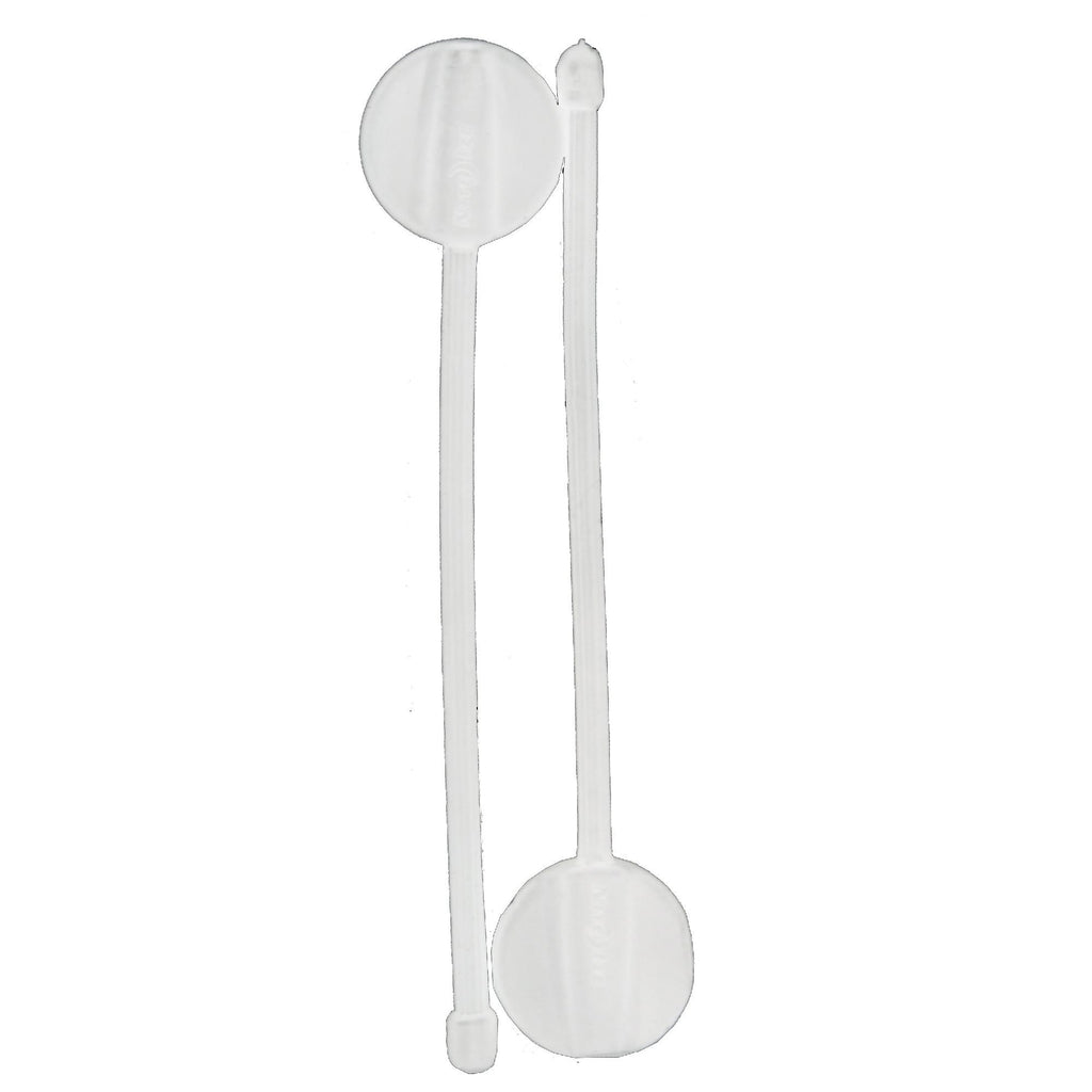 Gear Tie Hanging Twist Tie 2" - White