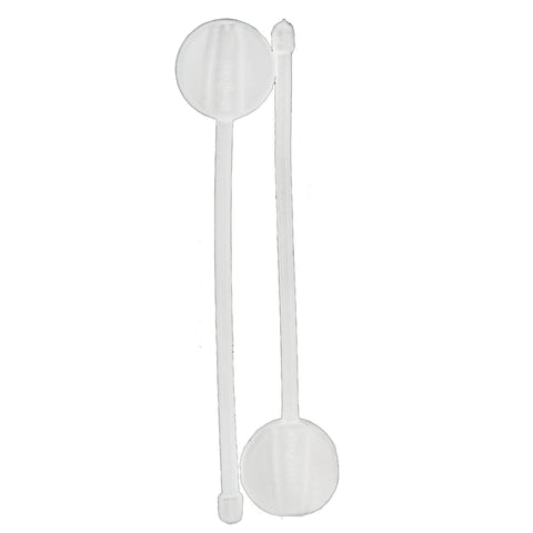 Gear Tie Hanging Twist Tie 2" - White