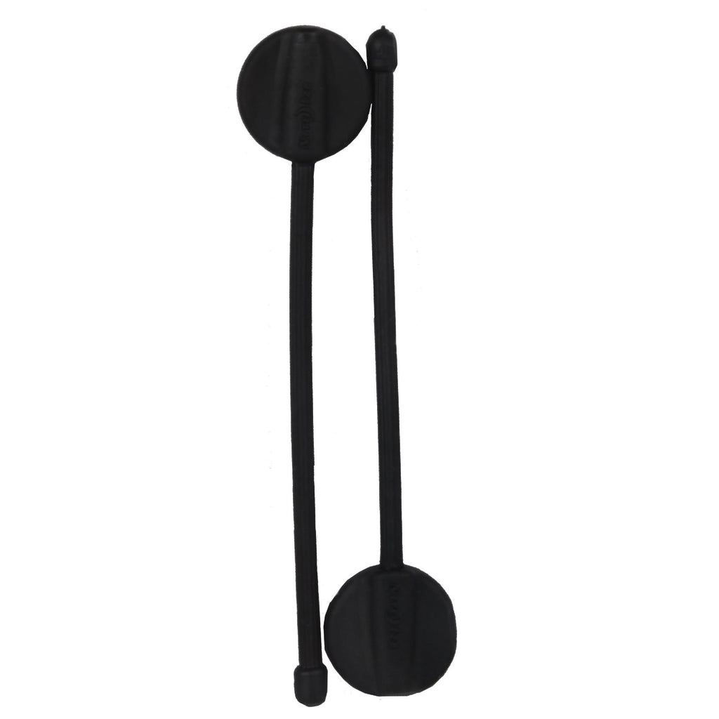 Gear Tie Hanging Twist Tie 4" - Black