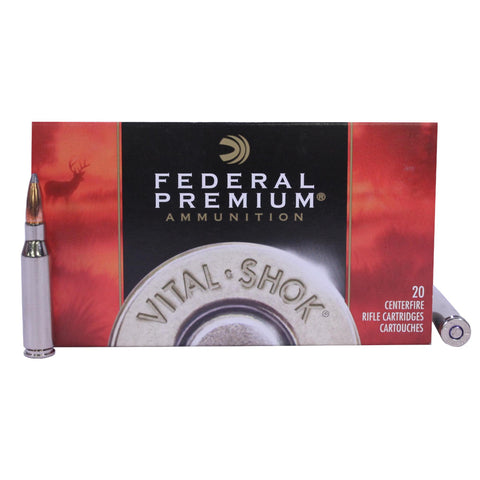 7mm-08 Remington - Premium Vital-Shok, 140 Grains, Nosler Partition, Per 20