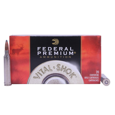 7mm Remington Magnum - Premium Vital-Shok, 160 Grains, Nosler Partition, Per 20