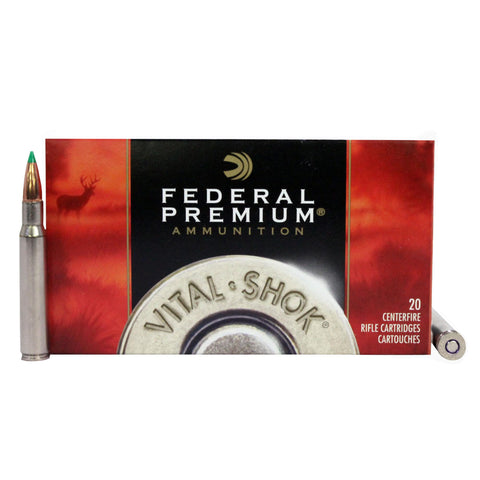 30-06 Springfield - Premium Vital-Shok, 150 Grains, Nosler Ballistic Tip, Per 20