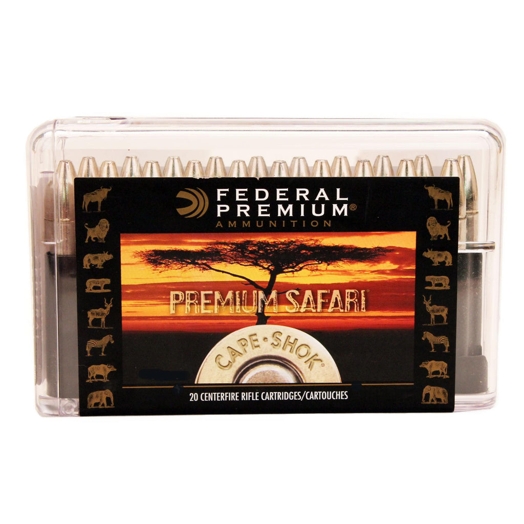 458 Winchester Magnum - Premium Cape-Shok, 400 Grains, Speer Trophy Bonded Bear Claw, Per 20