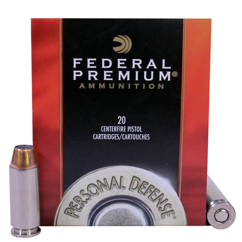 10mm Auto Premium Personal Defense, 180 Grains, Hydra-Shok, JHP, Per 20