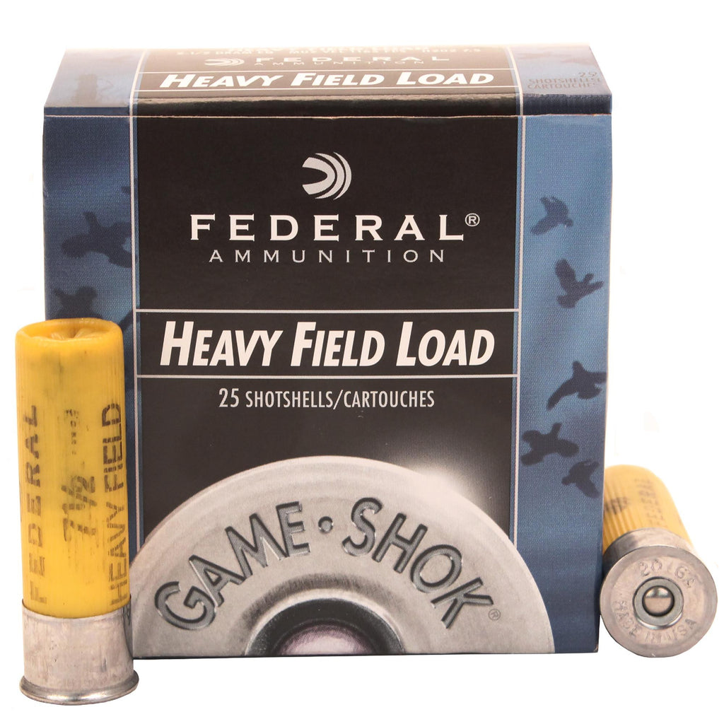 20 Gauge - Game-Shok Heavy Field, 2 3-4", 1 oz, #7 1-2 Lead Shot, Per 25