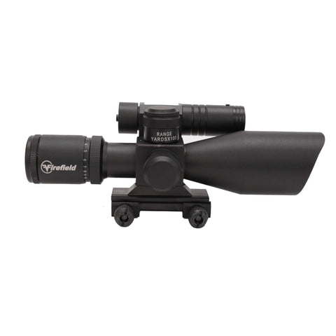 2.5-10x40 Riflescope - w-Green Laser