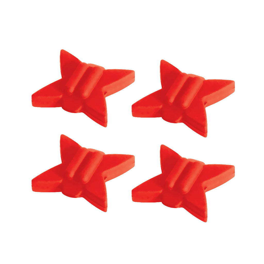 Tru-Block Silencers Red - 4 Pack