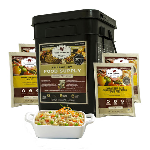 Grab and Go Bucket - Entr�e Only, 60 Servings