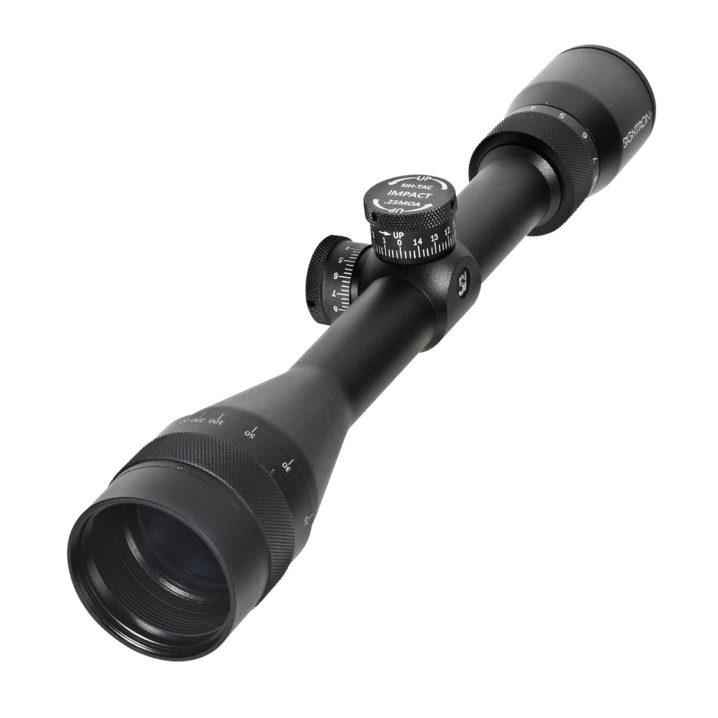 SIH-Tac Series Riflescope 4-12x40mm - Adjustable Objective Hunter Holdover Reticle