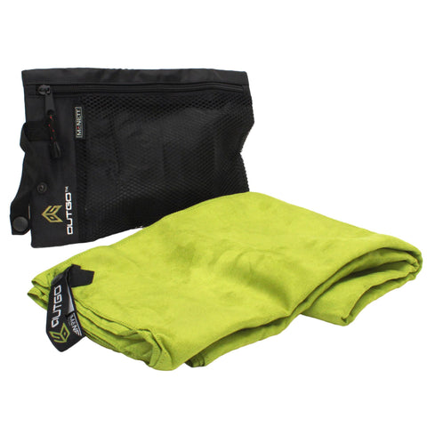 OutGo Microfiber Towel, Large - OG Green