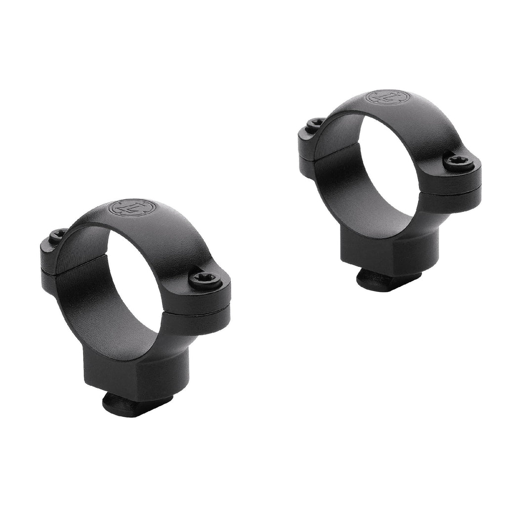 Dual Dovetail 1" Rings - High, Black