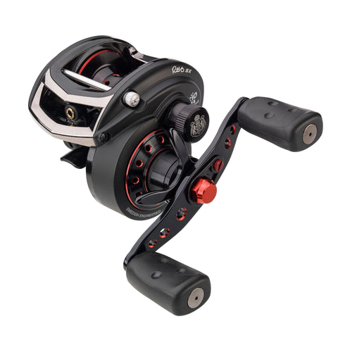 REVO SX Low Profile Baitcast Reel - 6.4:1 Gear Ratio, 10 Bearings, 26" Retrieve Rate, 20 lb Max Drag, Left Hand