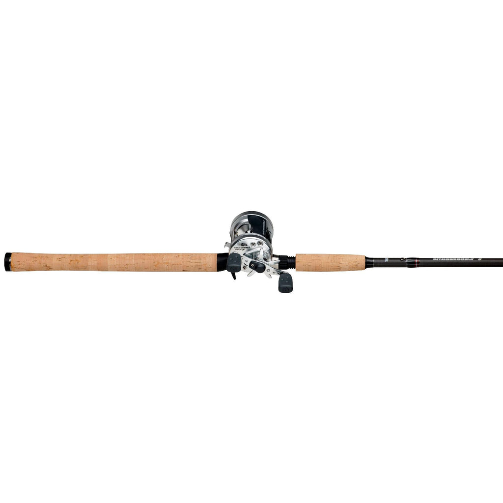 Ambassadeur S Casting Combo - 6500, 5.1:1 Gear Ratio, 11 lb Max Drag, 8'6" 2pc Rod, Medium-Heavy Power, RH