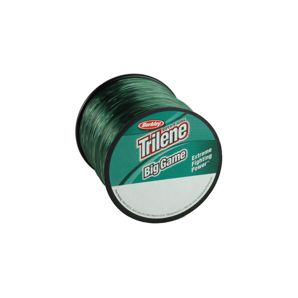 Trilene Big Game Monofilament Spool - 2600 Yards, 0.008" Diameter, 20 lb Breaking Strength, Green