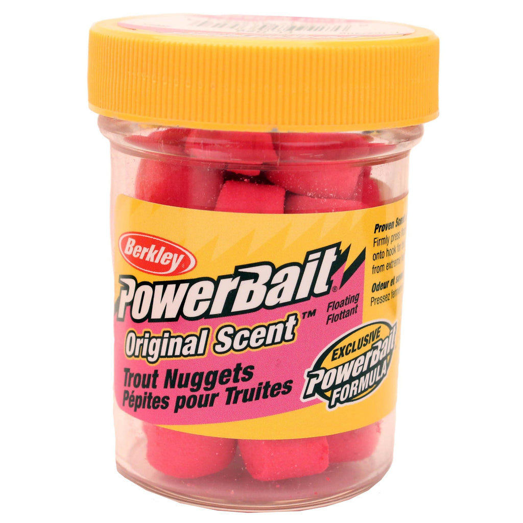 PowerBait Power Nuggets Dough Bait - Fluorescent Red