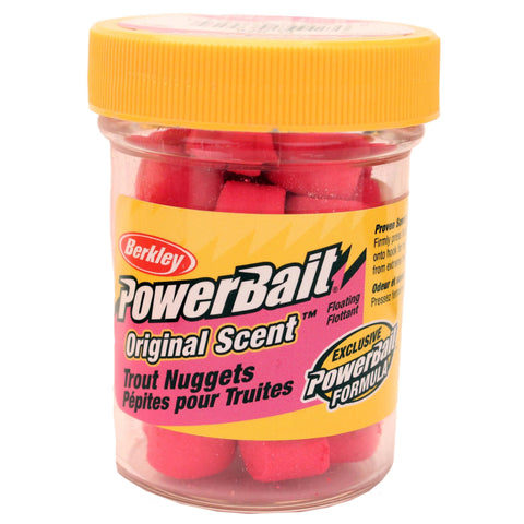 PowerBait Power Nuggets Dough Bait - Fluorescent Red